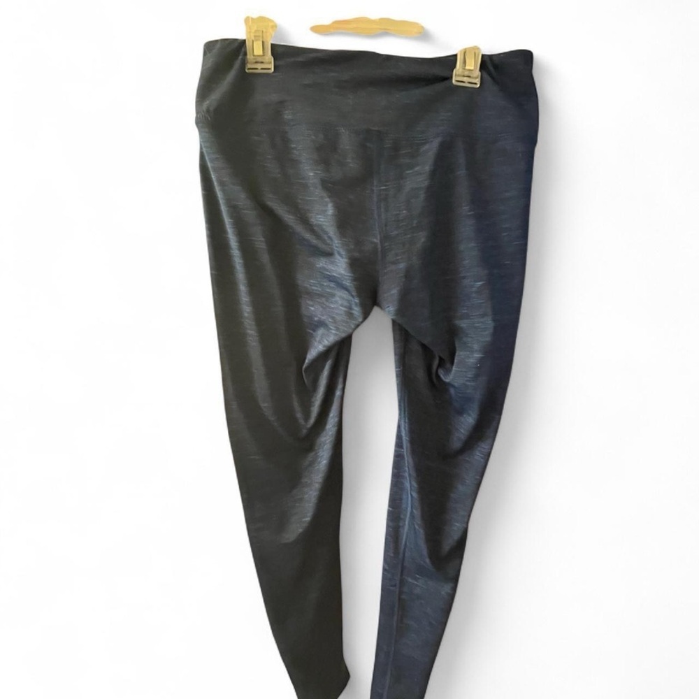 Women's Black Leggings with Gold Logo​ - Picture 4 of 5